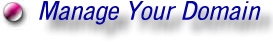 Manage Your Domain Name